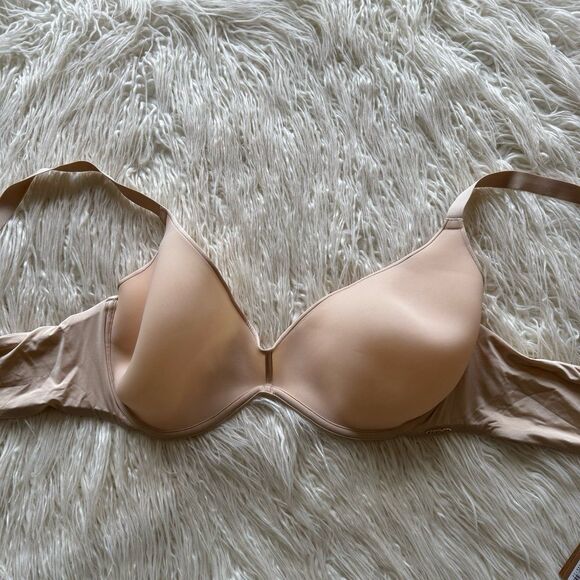 Skims Weightless Scoop Bra Sand Size 44C - Picture 9 of 11